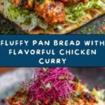 Pan Bread with Chicken Curry Recipe