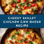 Skillet Chicken Con Queso Recipe