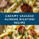 Sausage Alfredo Rigatoni Recipe