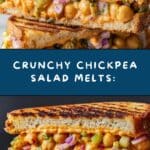 Irresistible Chickpea Salad Melts : The Ultimate Sandwich Recipe