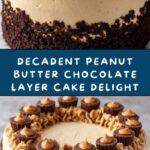 Peanut Butter Chocolate Layer Cake Recipe