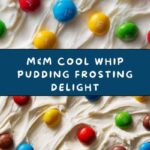 M&Ms Cool Whip and Pudding Frosting Recipe
