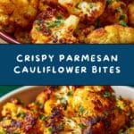 Parmesan Cauliflower Bites Recipe
