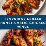Grilled Honey Garlic Chicken Wings Recipe