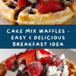 Cake Mix Waffles Recipe