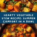 Wholesome Vegetable Stew : Flavorful Summer Delight Recipe