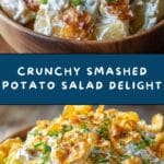Crispy Smashed Potato Salad Recipe