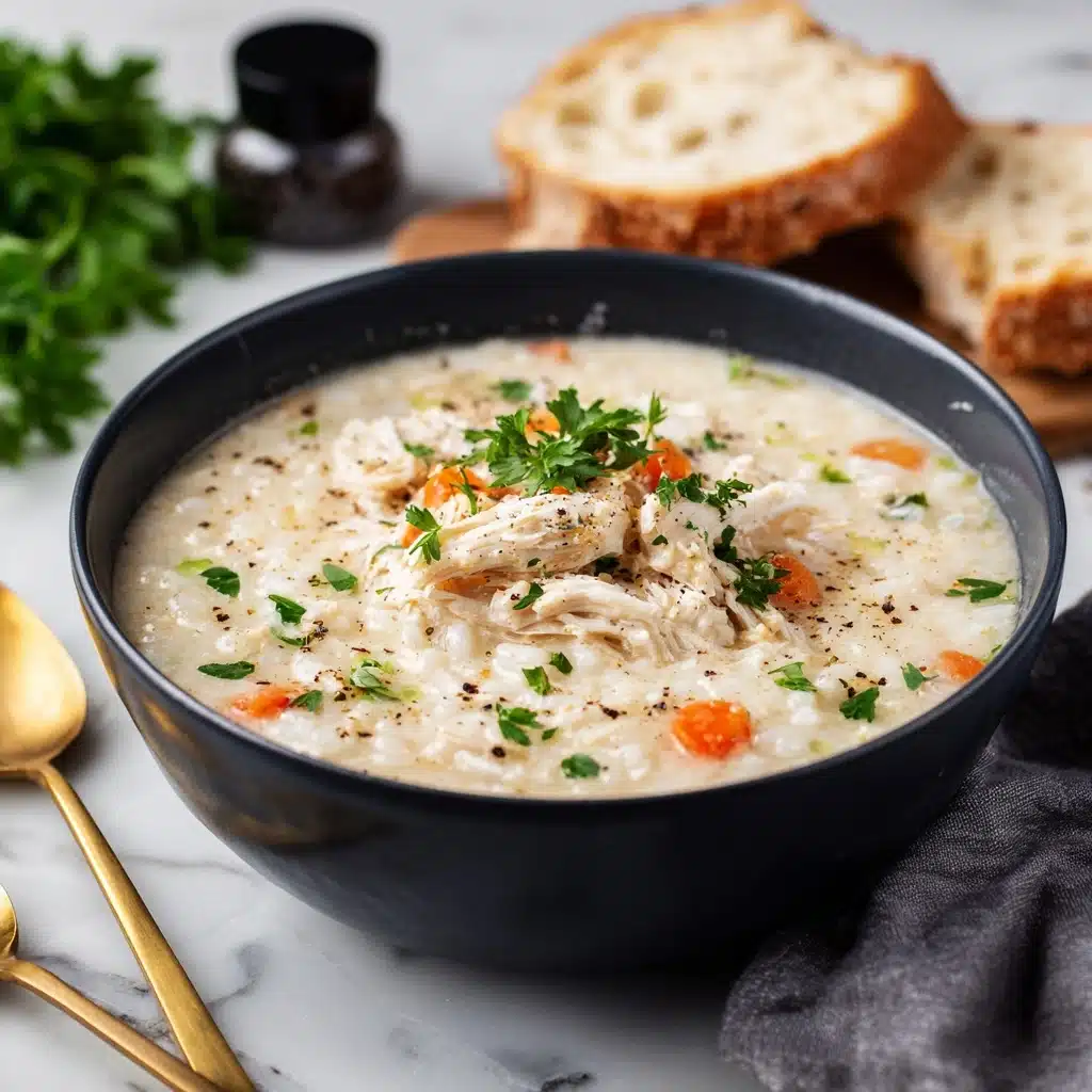 Crockpot Chicken Wild Rice Soup Recipe - Recipe Image