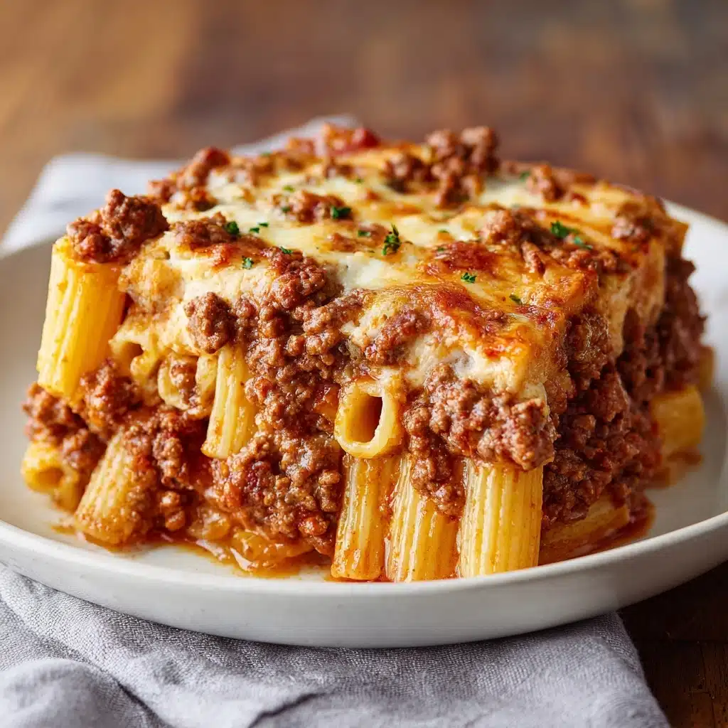 Beef Pasta in Tomato Sauce Recipe - Recipe Image