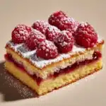 Grilled Sunny Lemon Pound Cake with Raspberries Recipe