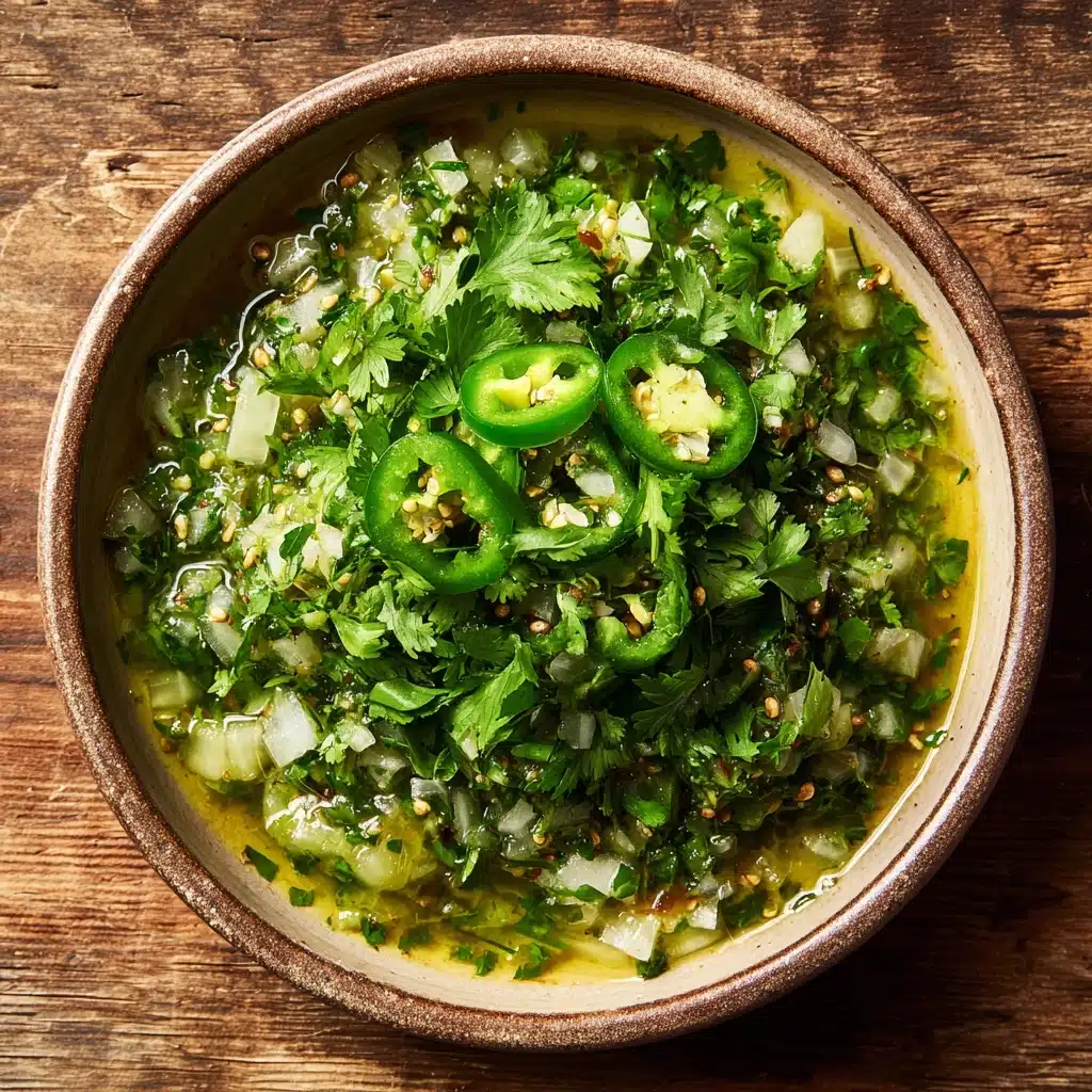 Cilantro-Lime Jalapeño Salsa Recipe - Recipe Image
