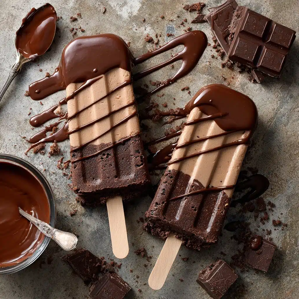 Chocolate Ice Cream Bars Recipe