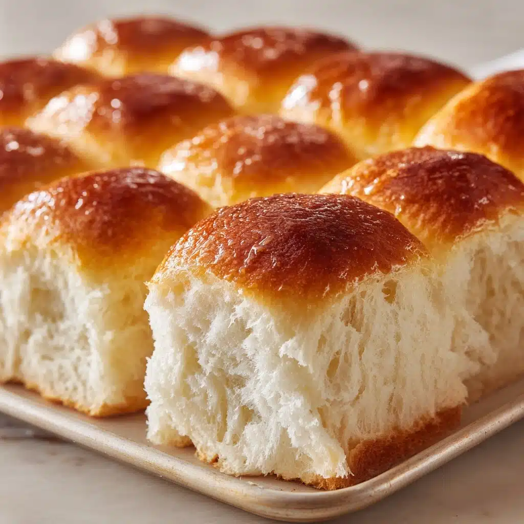 Fluffy and Soft Dinner Rolls Recipe - Recipe Image