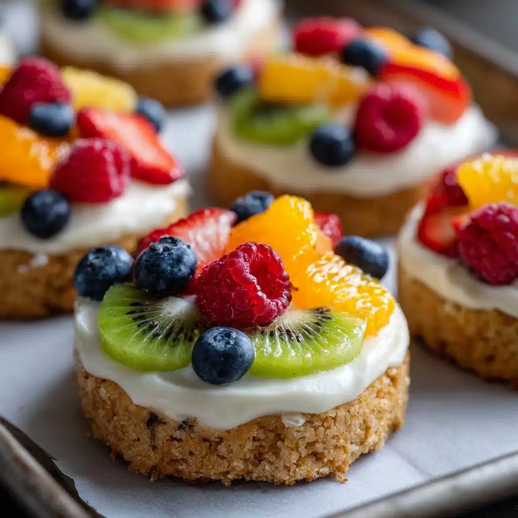 Fresh Fruit Pizza Cookies Recipe - Recipe Image