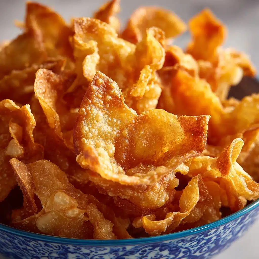 Fried Wonton Strips Recipe - Recipe Image