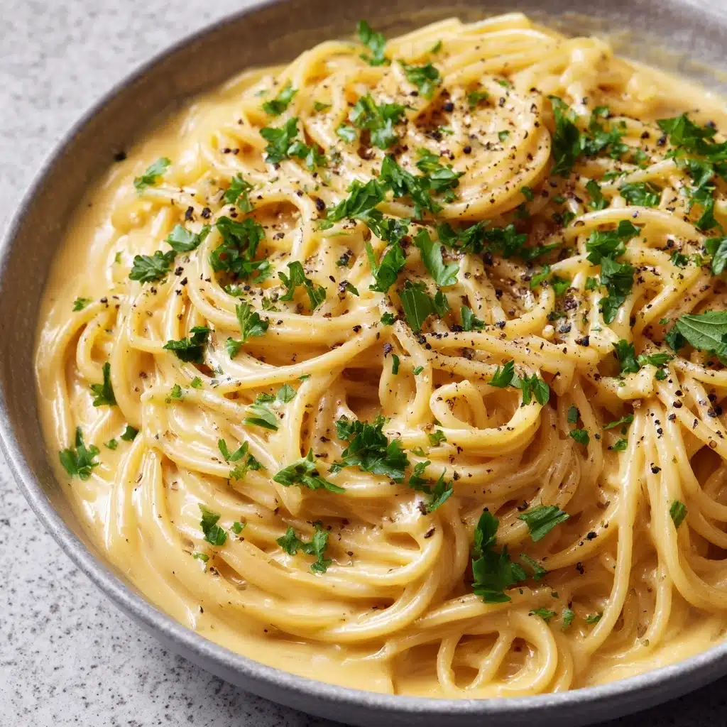 Creamy Spaghetti Recipe - Recipe Image