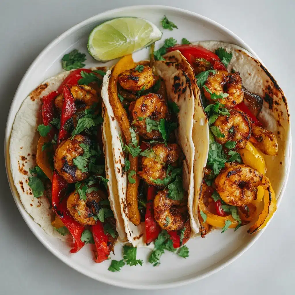 Crock Pot Fire Roasted Shrimp Tacos Recipe - Recipe Image