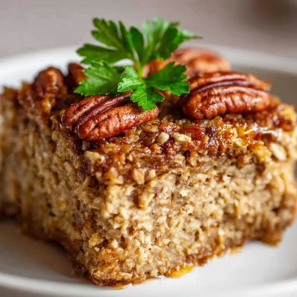No-Flour, No-Sugar Oatmeal Breakfast Bake Recipe - Recipe Image