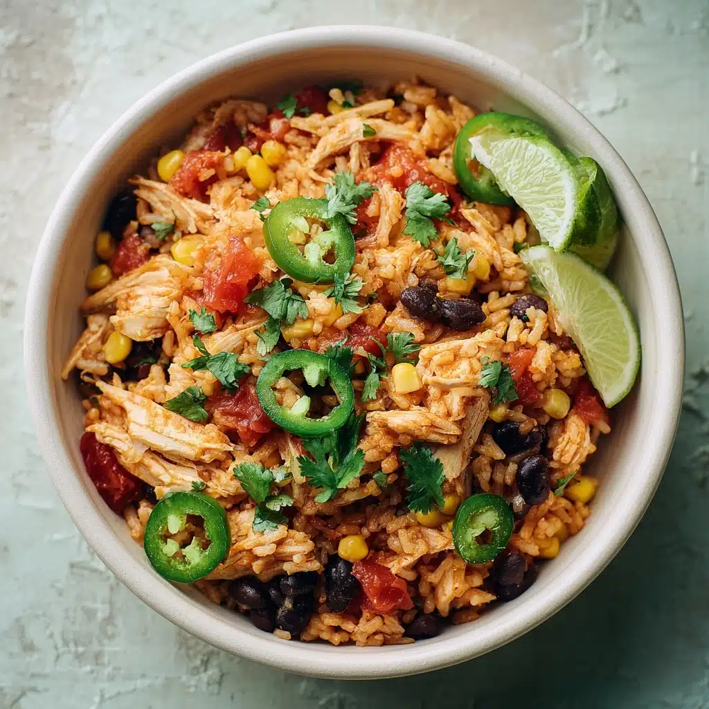 Instant Pot Chicken and Rice Burrito Bowls Recipe - Recipe Image