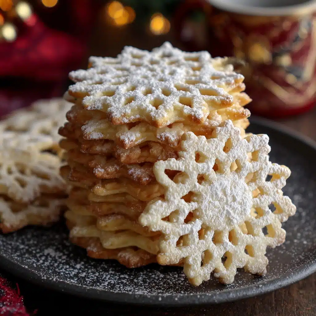 Classic Italian Pizzelle Cookies Recipe - Recipe Image