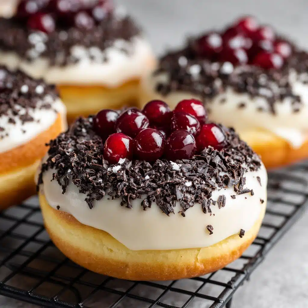 Black Forest Doughnuts Recipe - Recipe Image
