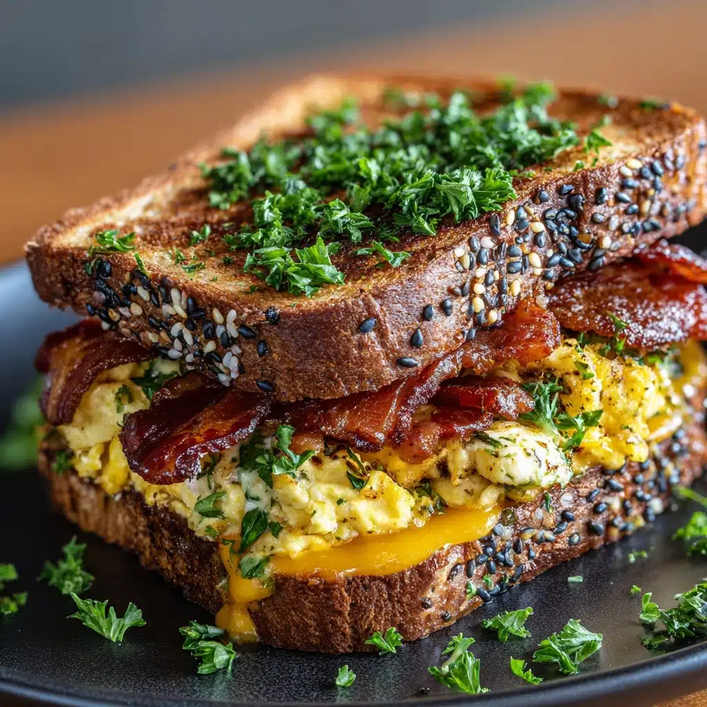 Breakfast Grilled Cheese Sandwich Recipe - Recipe Image
