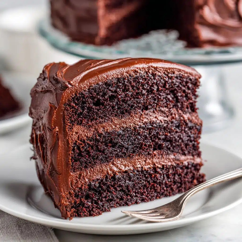 Homemade Chocolate Cake Recipe - Recipe Image