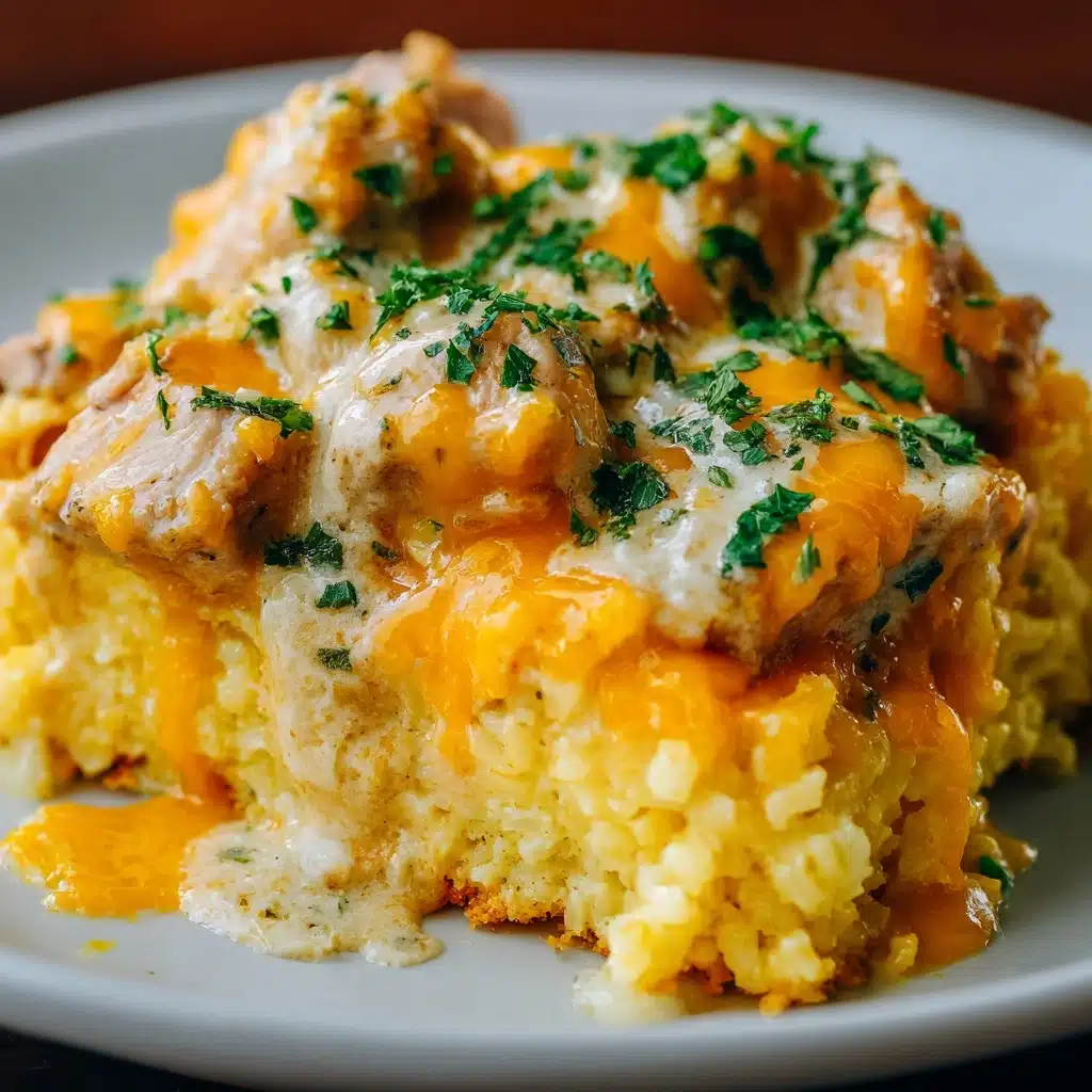 Cheesy Chicken and Rice Recipe - Recipe Image