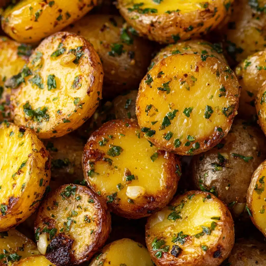 Garlic Herb Roasted Potatoes Recipe - Recipe Image