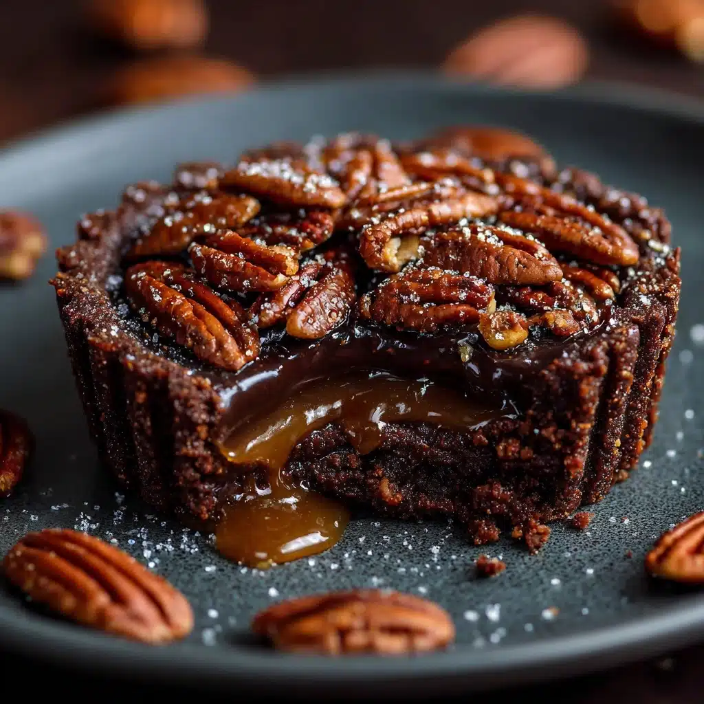 Irresistible Pecan Pie Brownie Bites Recipe - Recipe Image
