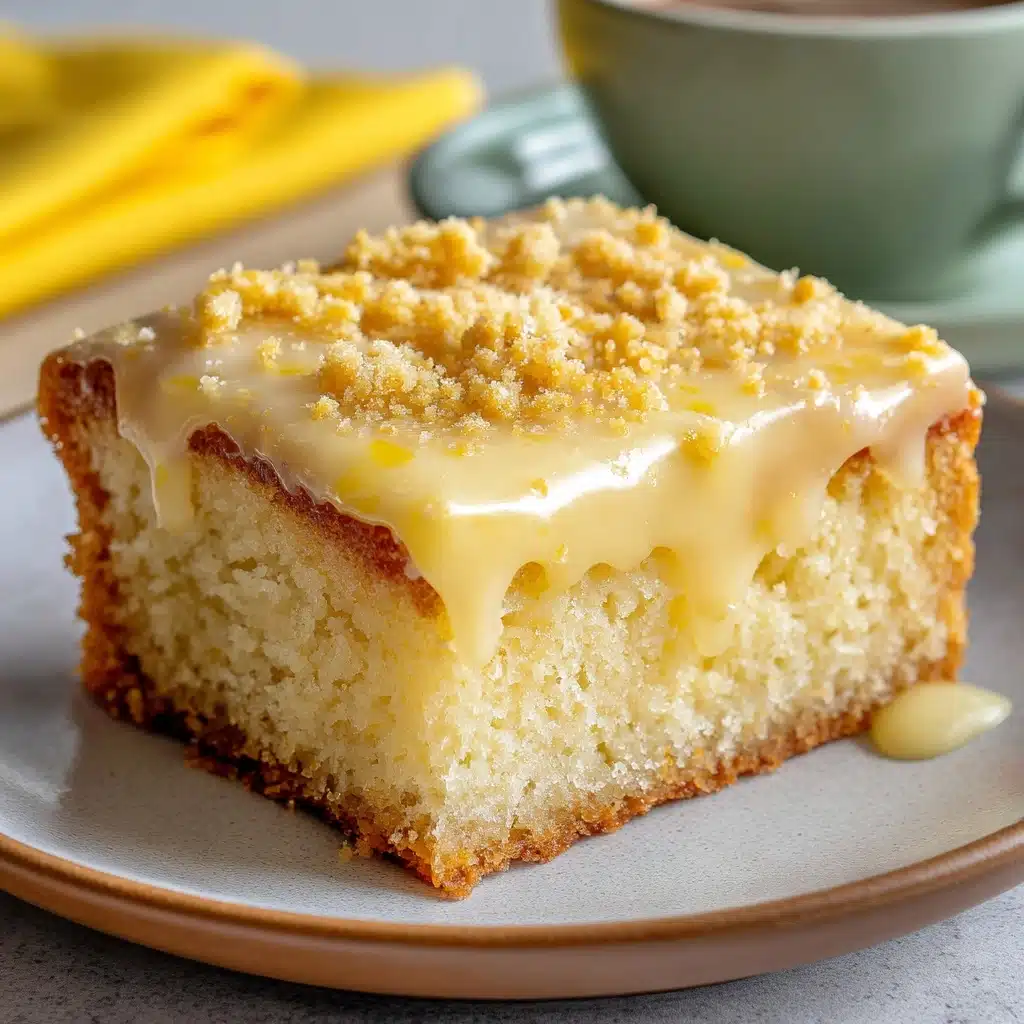 Lemon Cream Cheese Coffee Cake Recipe - Recipe Image