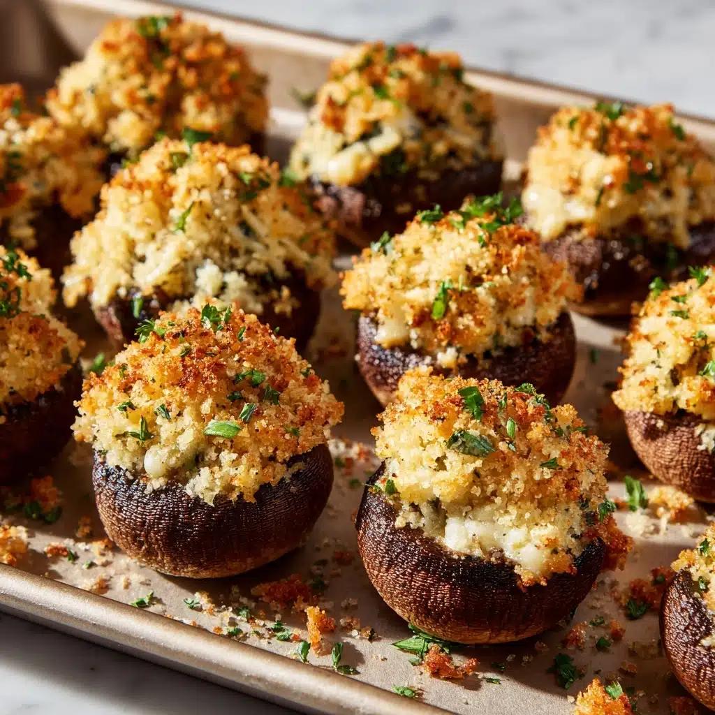 Sausage Stuffed Mushrooms Recipe - Recipe Image