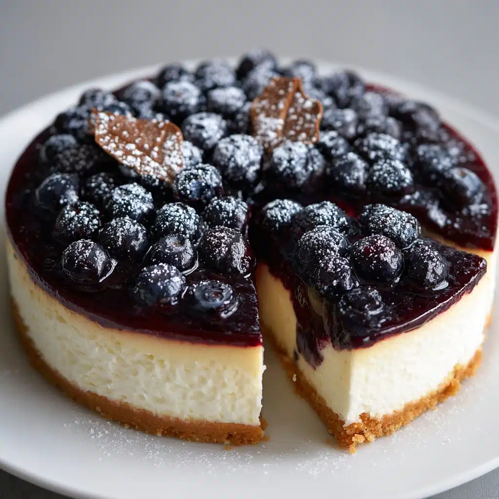 Blueberry Ricotta Pudding Cake Recipe - Recipe Image