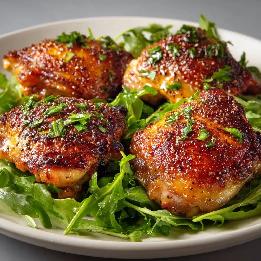 Oven Baked Chicken Thighs Recipe - Recipe Image