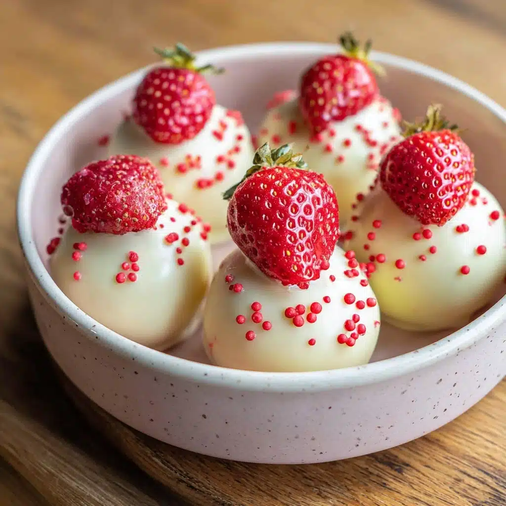 Strawberry Cake Balls Recipe - Recipe Image