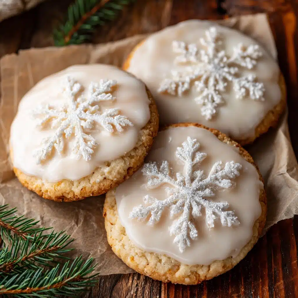 Soft Ricotta Italian Christmas Cookies with Almond Glaze Recipe - Recipe Image