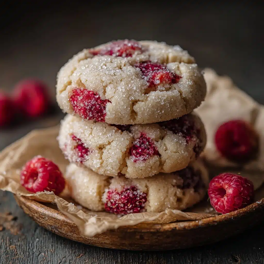 Soft and Chewy Raspberry Sugar Cookies Recipe - Recipe Image