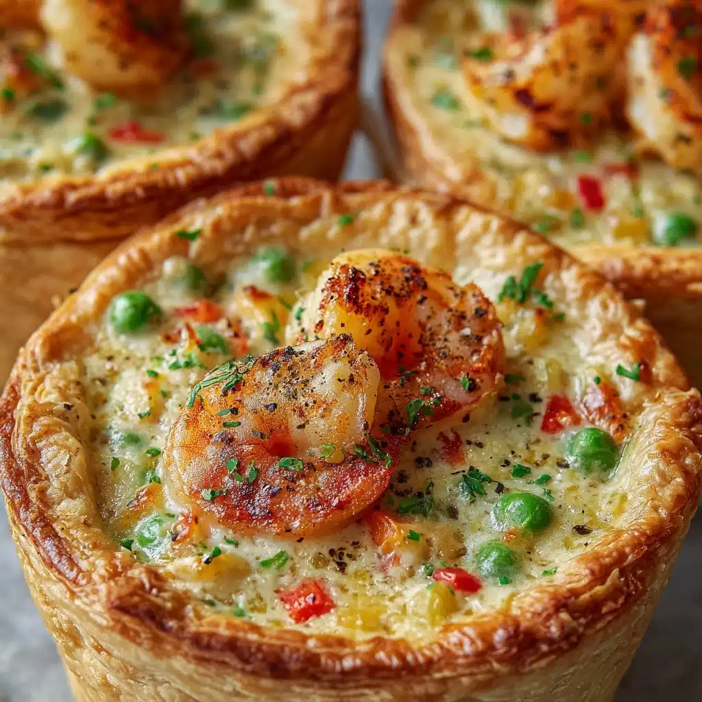 Mini Chicken Pot Pie Muffins Recipe - Recipe Image