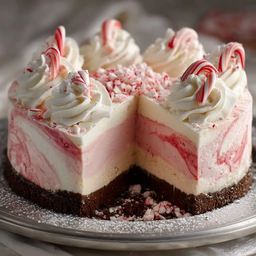 Ultimate Festive Peppermint Ice Cream Cake Recipe - Recipe Image