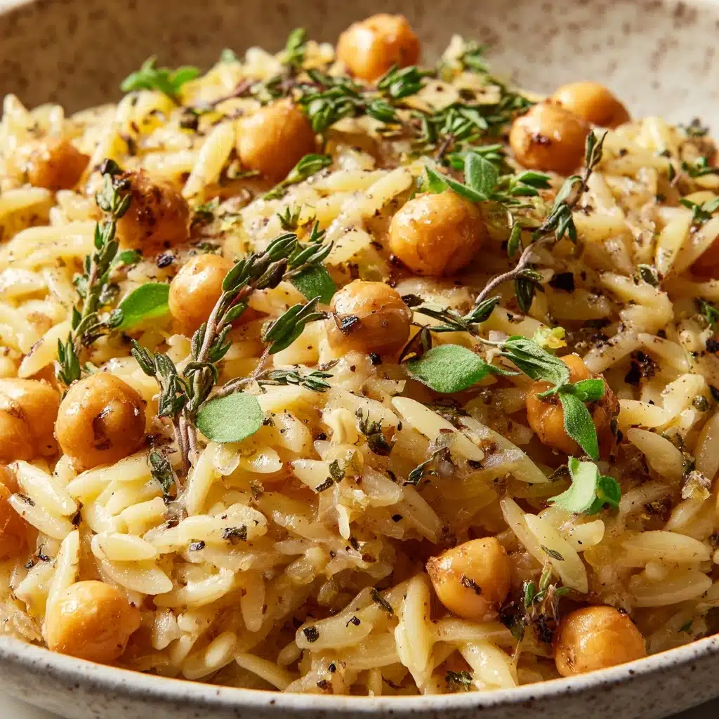 Zesty Orzo Pasta with Creamy Ricotta Recipe - Recipe Image