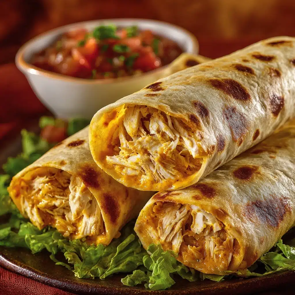 Easy Gluten-Free Chicken Taquitos Recipe - Recipe Image