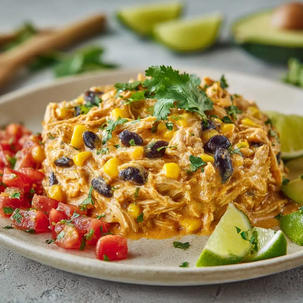 Crockpot Fiesta Chicken Recipe - Recipe Image