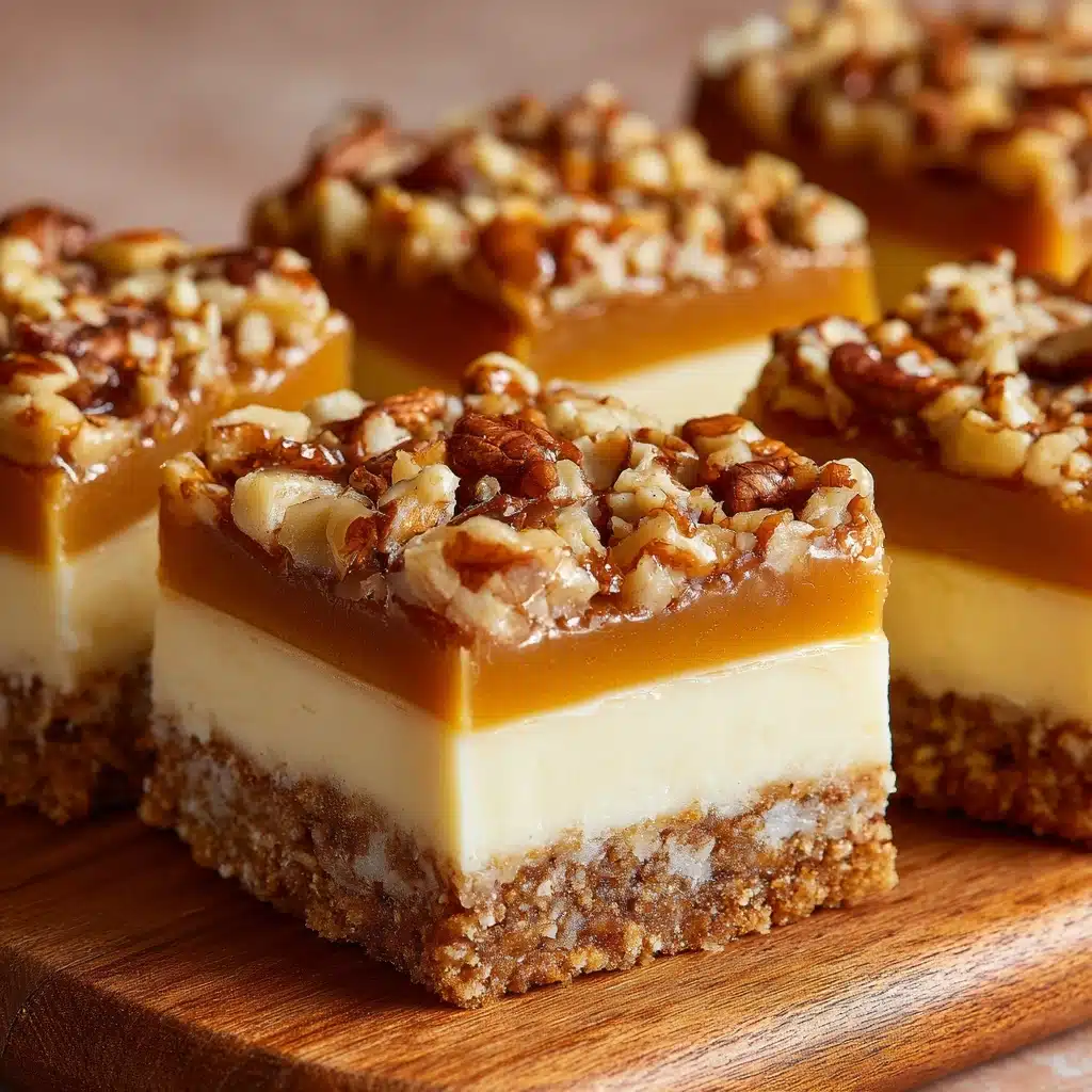 Baklava Cheesecake Bars Recipe - Recipe Image