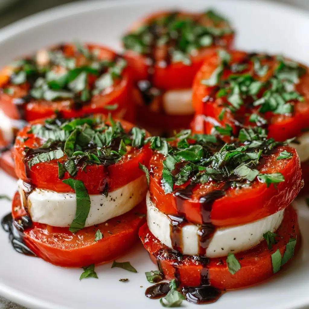 Barefoot Contessa Roasted Tomato Caprese Salad Recipe - Recipe Image