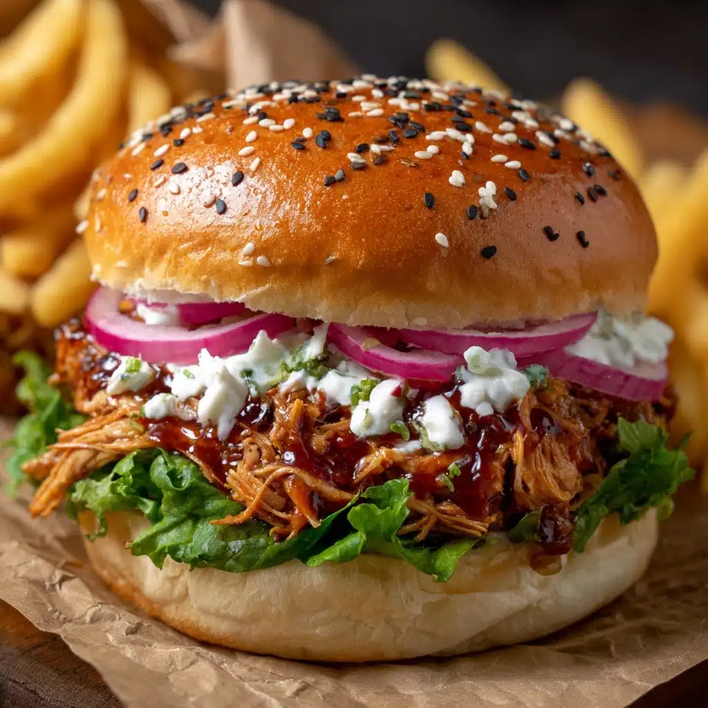 BBQ Ranch Chicken Sandwich Recipe - Recipe Image