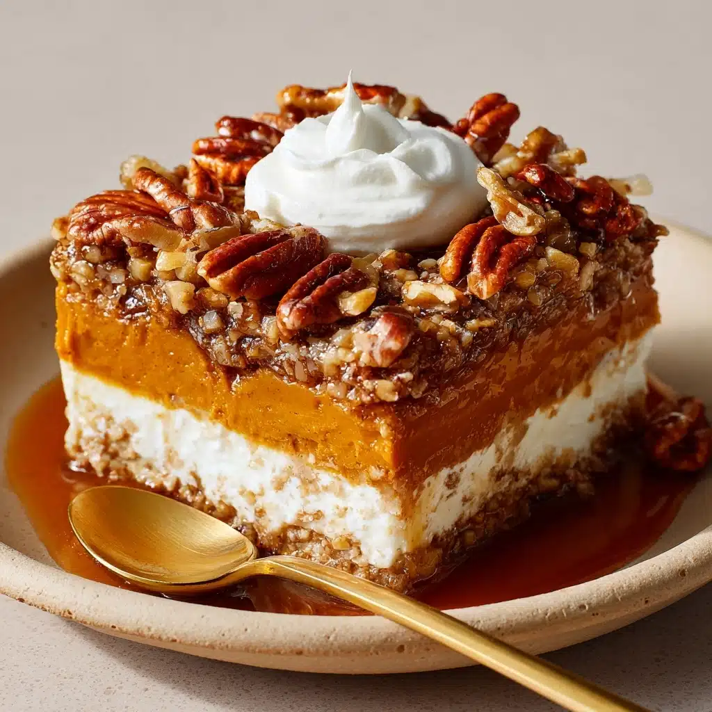 Caramel Pumpkin Cobbler with Pecans Recipe