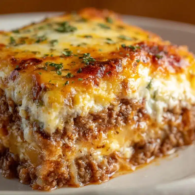 Sauerkraut Casserole with Ground Beef Recipe