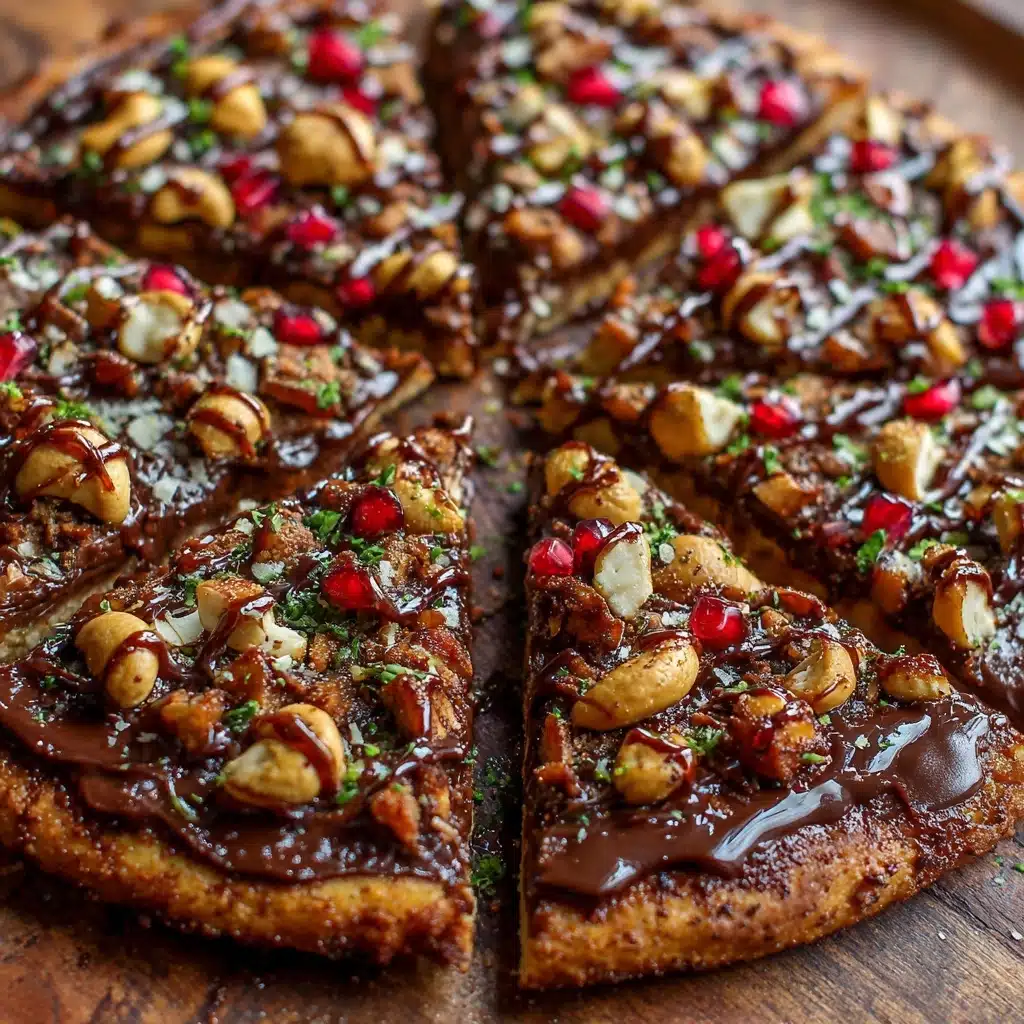 Peanut Butter Brownie Pizza Recipe - Recipe Image
