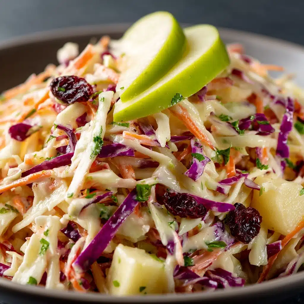 Apple Cranberry Coleslaw Recipe