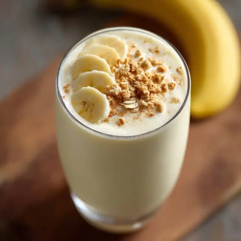 Easy Banana Milkshake Recipe